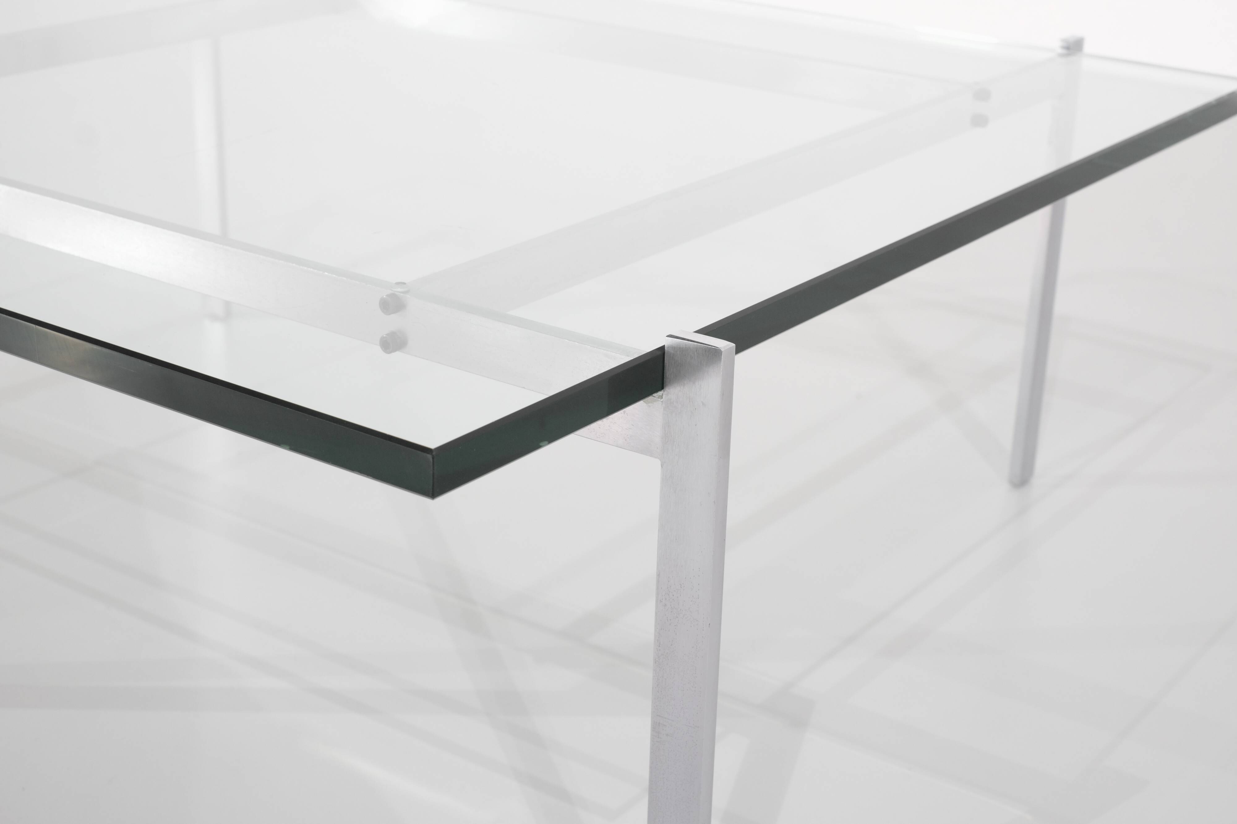 "PK61" coffee table by Poul Kjaerholm for Fritz Hansen. Denmark, 1956.