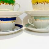 Set of 6 multicolor cups from the 50
