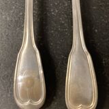 Set of seven CHINON tea spoons