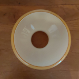 Vintage glass opaline lampshade from the 50s