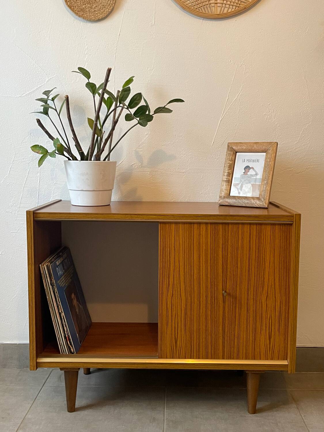 Petite vitrine / meuble tv vintage des années 60