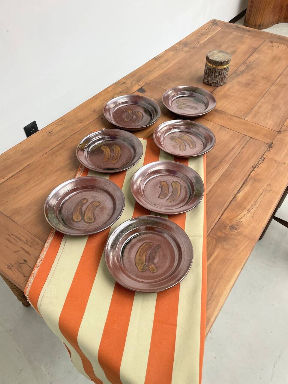 60s plates “wild herbs”