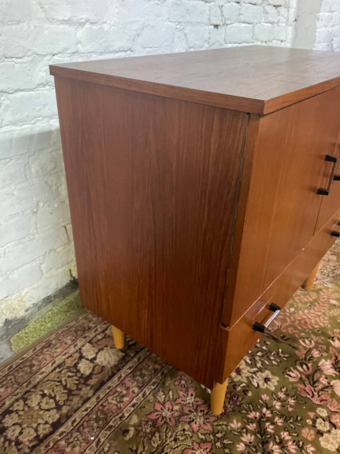 Vintage teak TV cabinet from the 60s