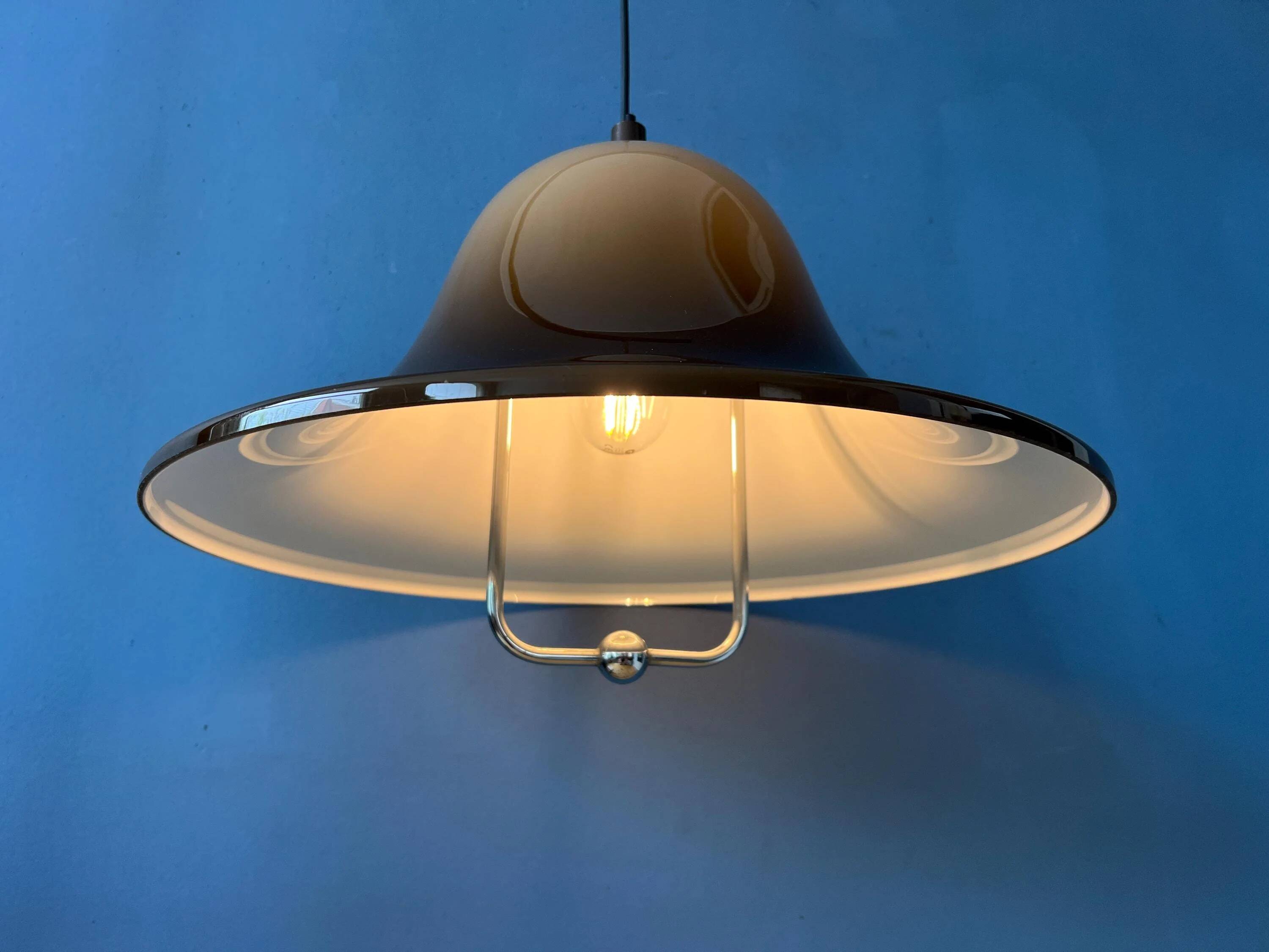 Suspension Dijkstra - Space Age pendant lamp - plexiglass light fixture - acrylic glass lamp