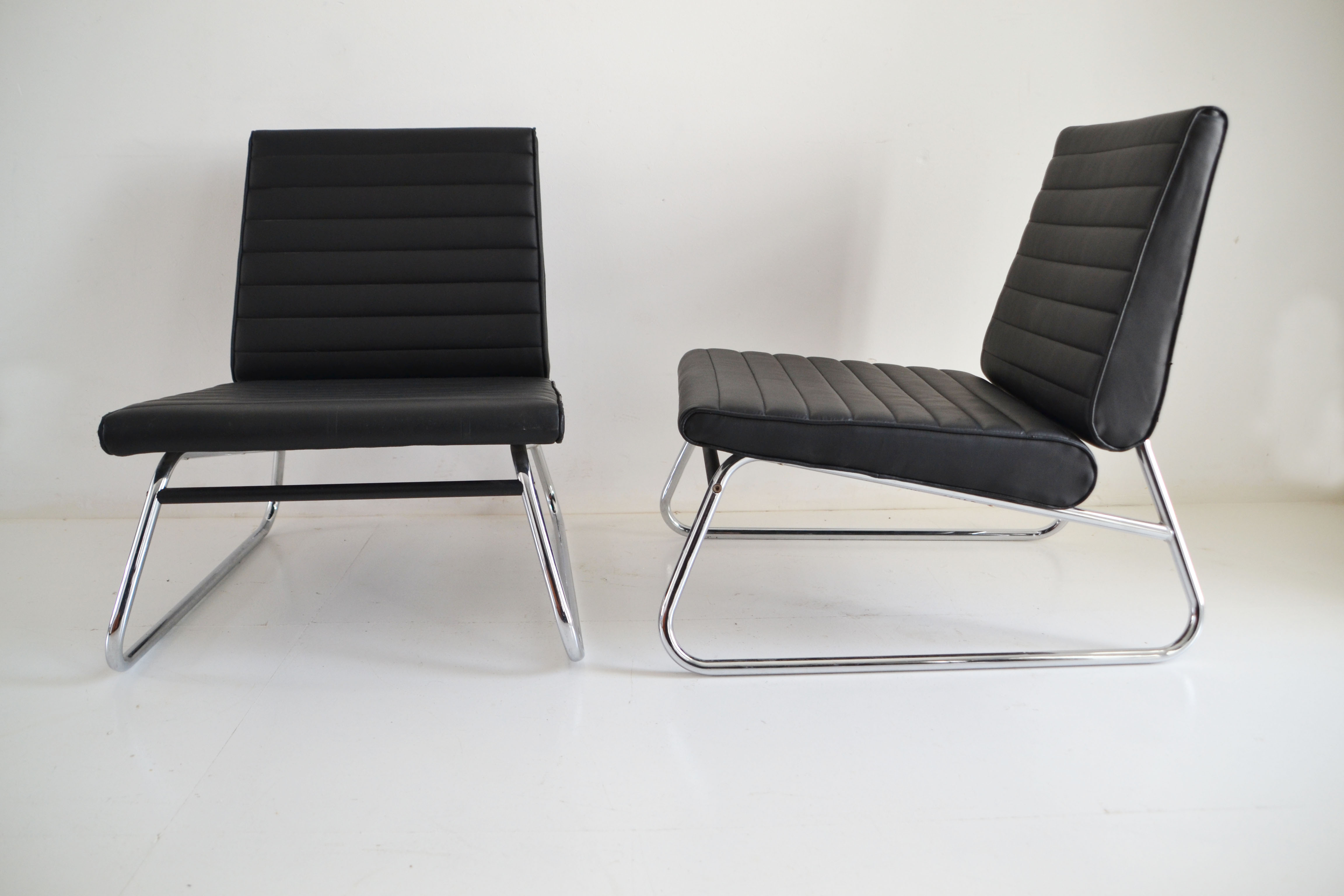 Scandinavian armchair pair