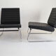 Scandinavian armchair pair