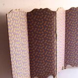 Antique 5-panel screen – Souleiado fabric