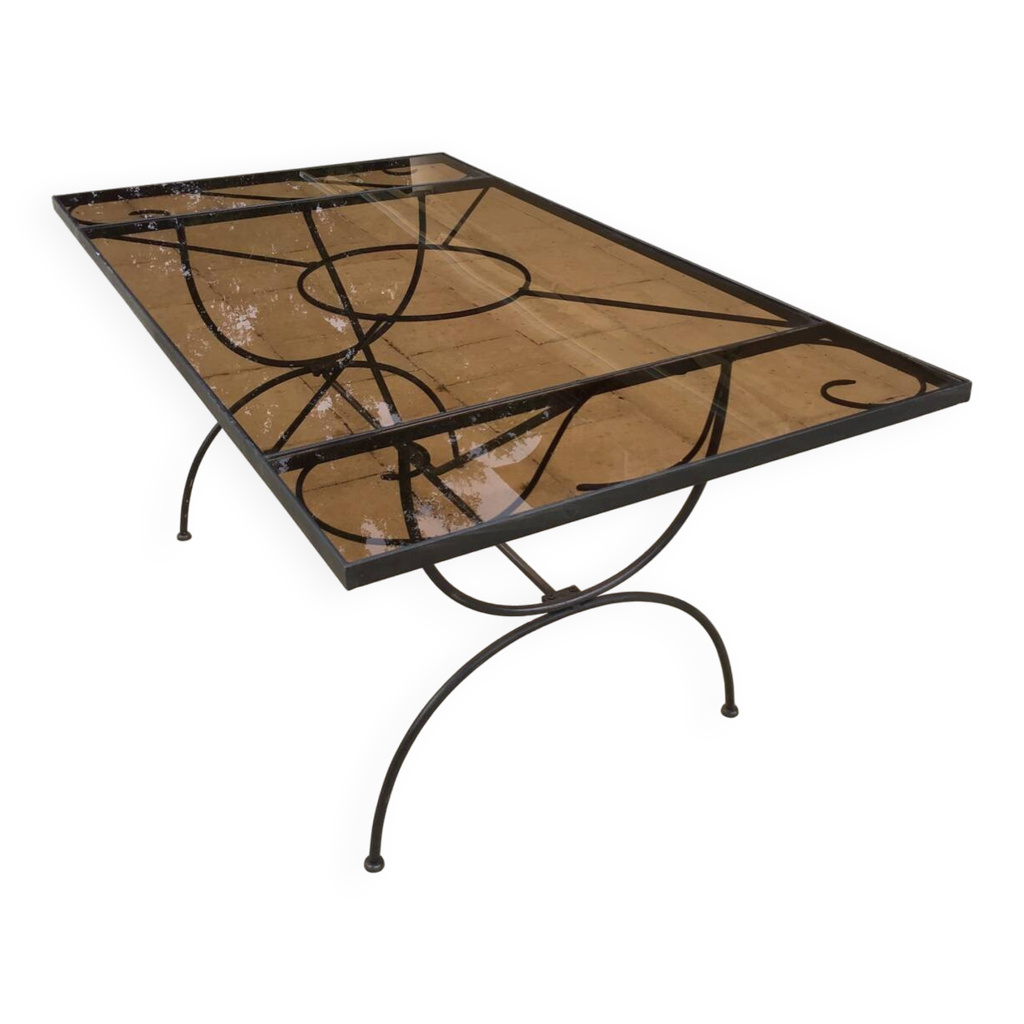 Table en fer forgé | Selency