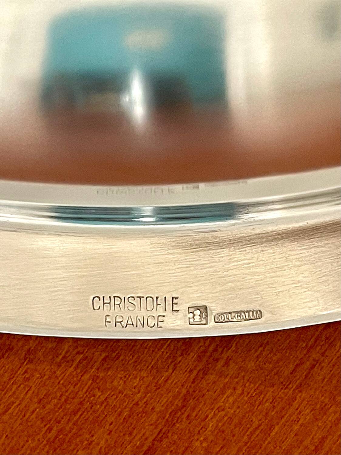 Christofle pearl model, dish, new condition
