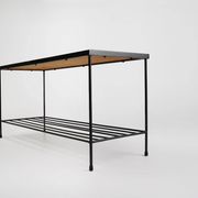 Mid-Century Mosaic Coffee Table with Metal Frame, France, 1950s