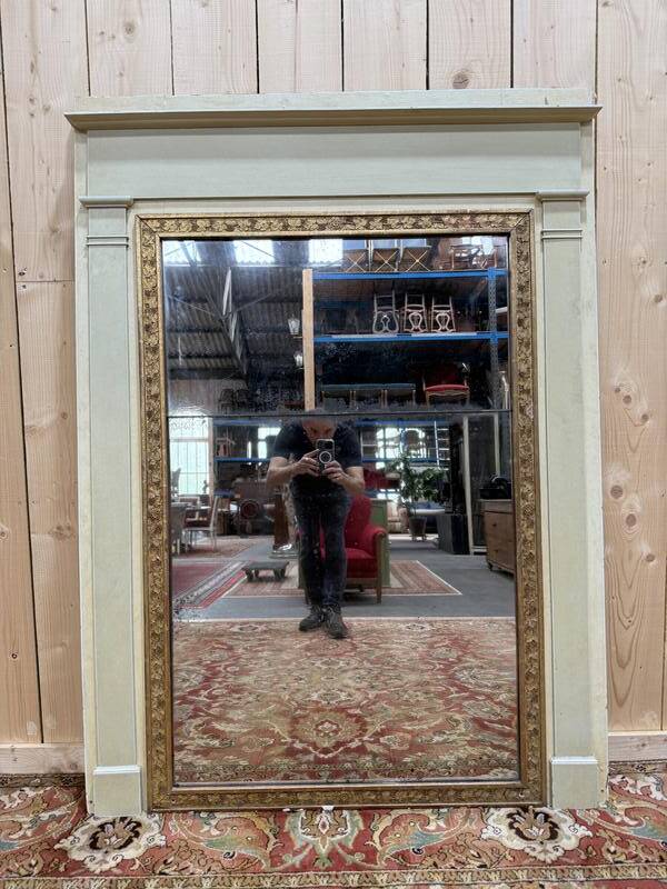 Miroir - Trumeau d'époque Louis XVI