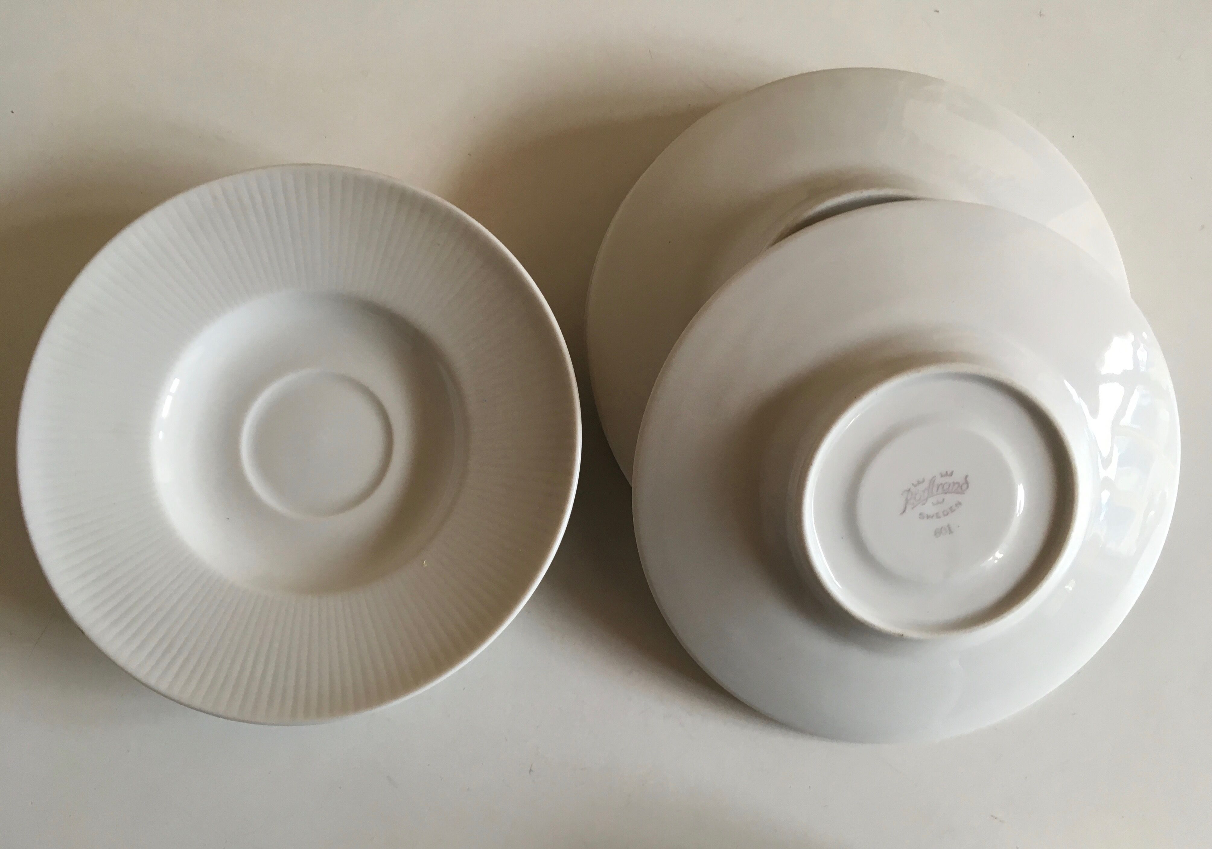 Set of 7 plates saucers Kolorita Rorstrand Sweden