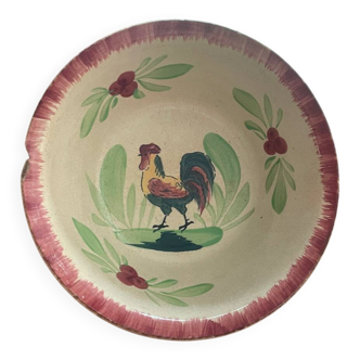 Old iron earth dish Choisy