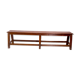 Banc en teck birman ancien