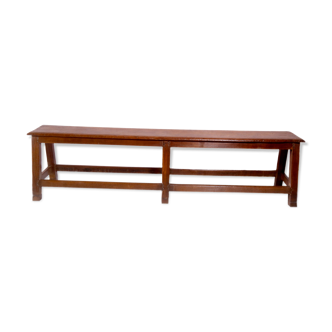 Ancient Burmese teak bench