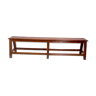 Ancient Burmese teak bench