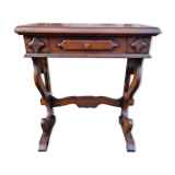 Console restoration, cherry tree, butt studs, Louis Philippe