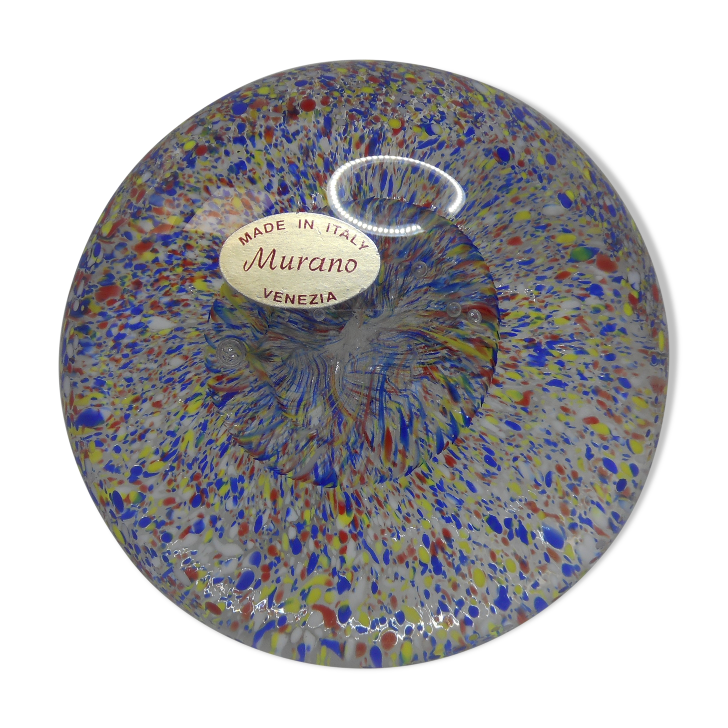 Multicoloured Murano Venezia sandpaperboard