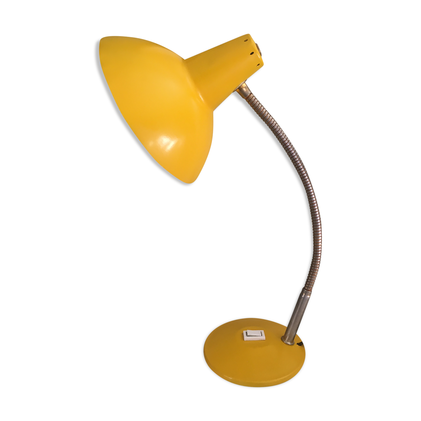 Lampe de bureau années  60 relookee
