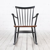 Chaise à bascule par Roland Rainer pour Hagafors