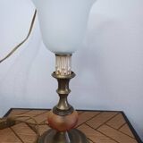 Art Deco brass lamp