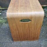 Vintage magazine rack coffee table 70/80