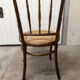 Fauteuil scandinave Fischel cannage 1900