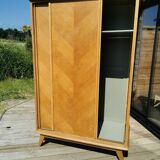 Vintage compact wardrobe