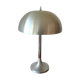 Mushroom lamp, brushed steel, circa 1960