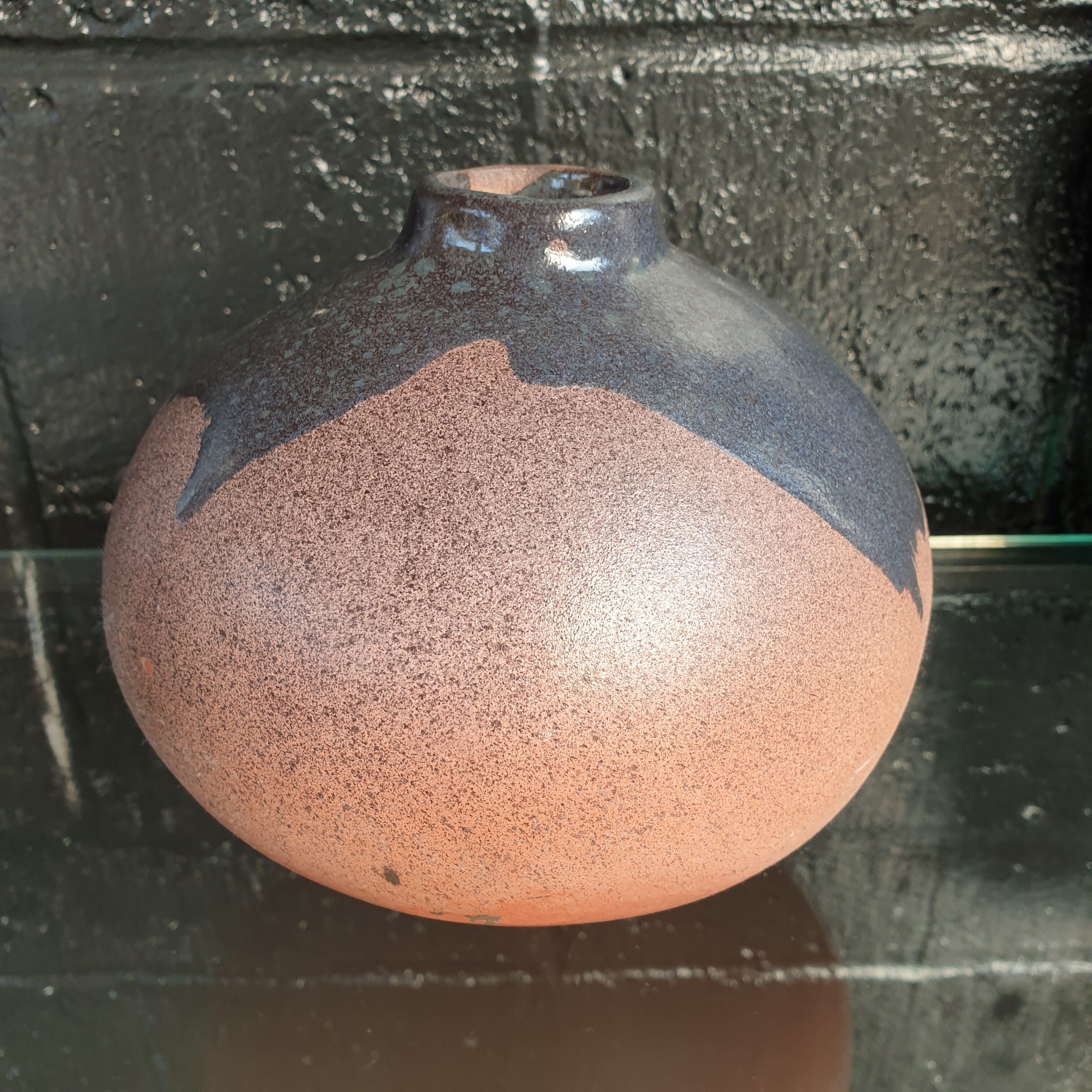 Vintage Ceramics Drop Ball Vase 1960