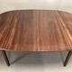 Table haute palissandre Design Scandinave "Ole Wanscher" 1950.