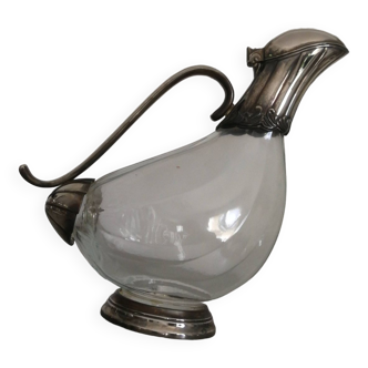 Hen-shaped pitcher