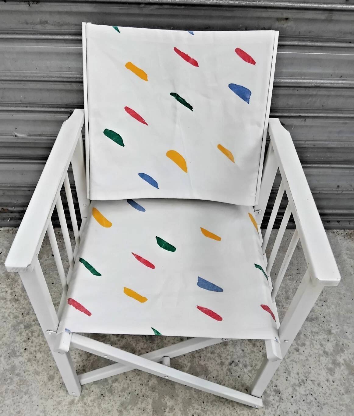 Pair of Vintage Director's Style Folding Armchairs