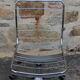 Chaise bureau pivotante chrome