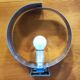 Vintage brushed aluminum wall lamp 1970s
