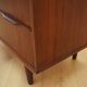 Commode en teck, design danois, années 1970, fabriquée au Danemark