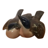 Couple of birds - Fraureuth porcelain Carl Nacke