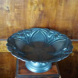 Piedouche tin cut with lily patterns - art nouveau - xxth century