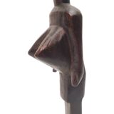 70s lamp decorated with an African statuette