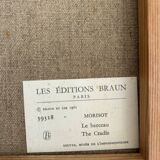 Canvas reproduction – The Cradle - Berthe Morisot – Braun Edition