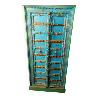 Armoire bleue