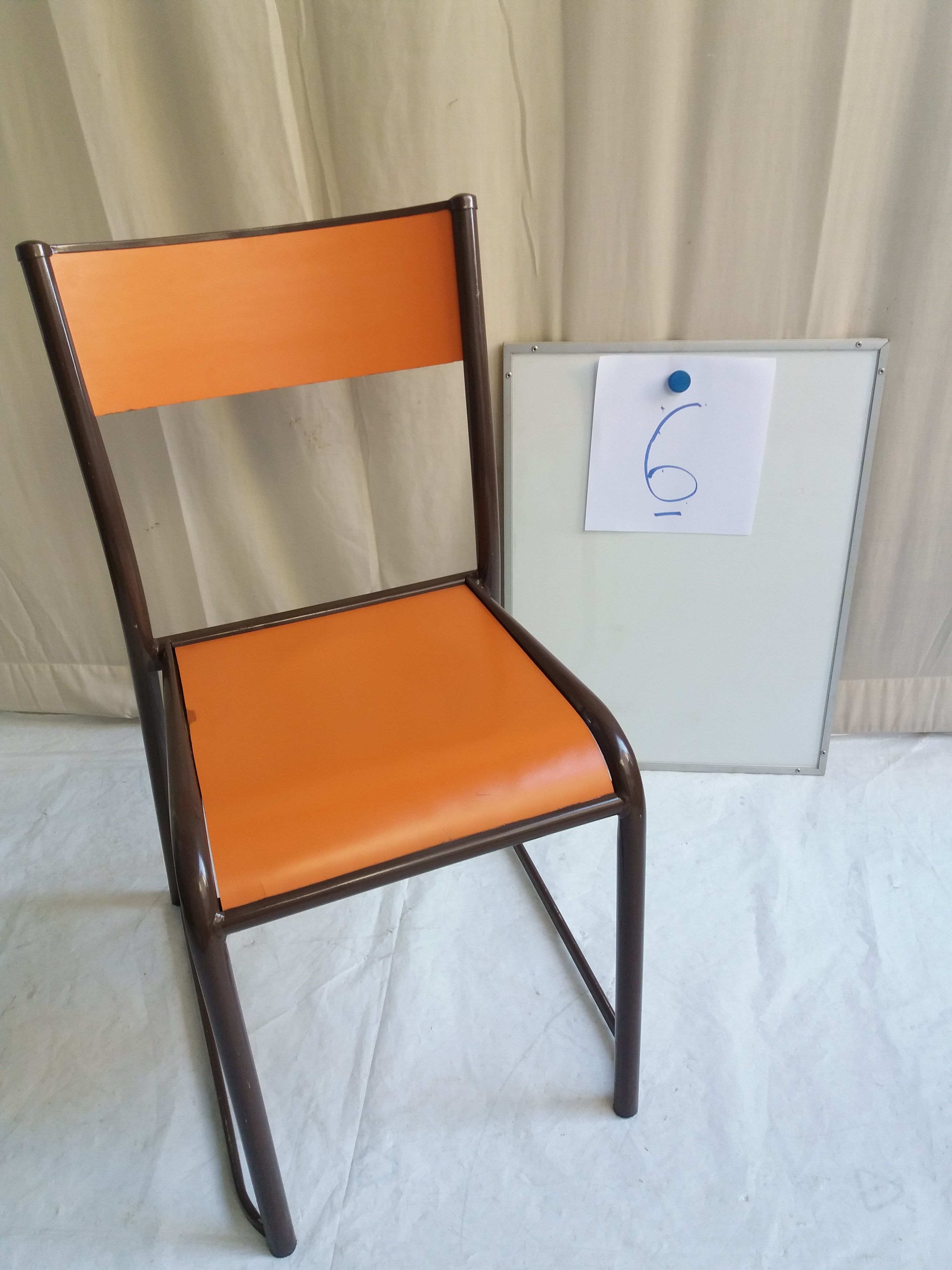 Series of 7 vintage chairs