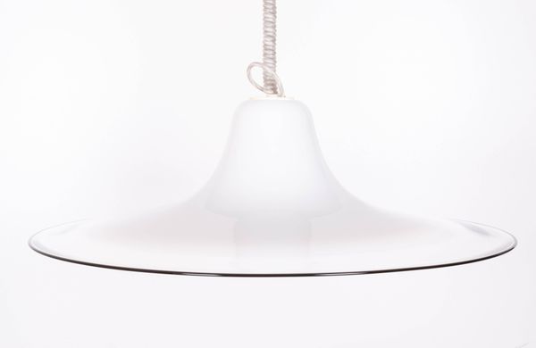 Lampe à suspension en verre de Murano Leucos par Renato Toso, Italie, années 1970 Leucos Murano