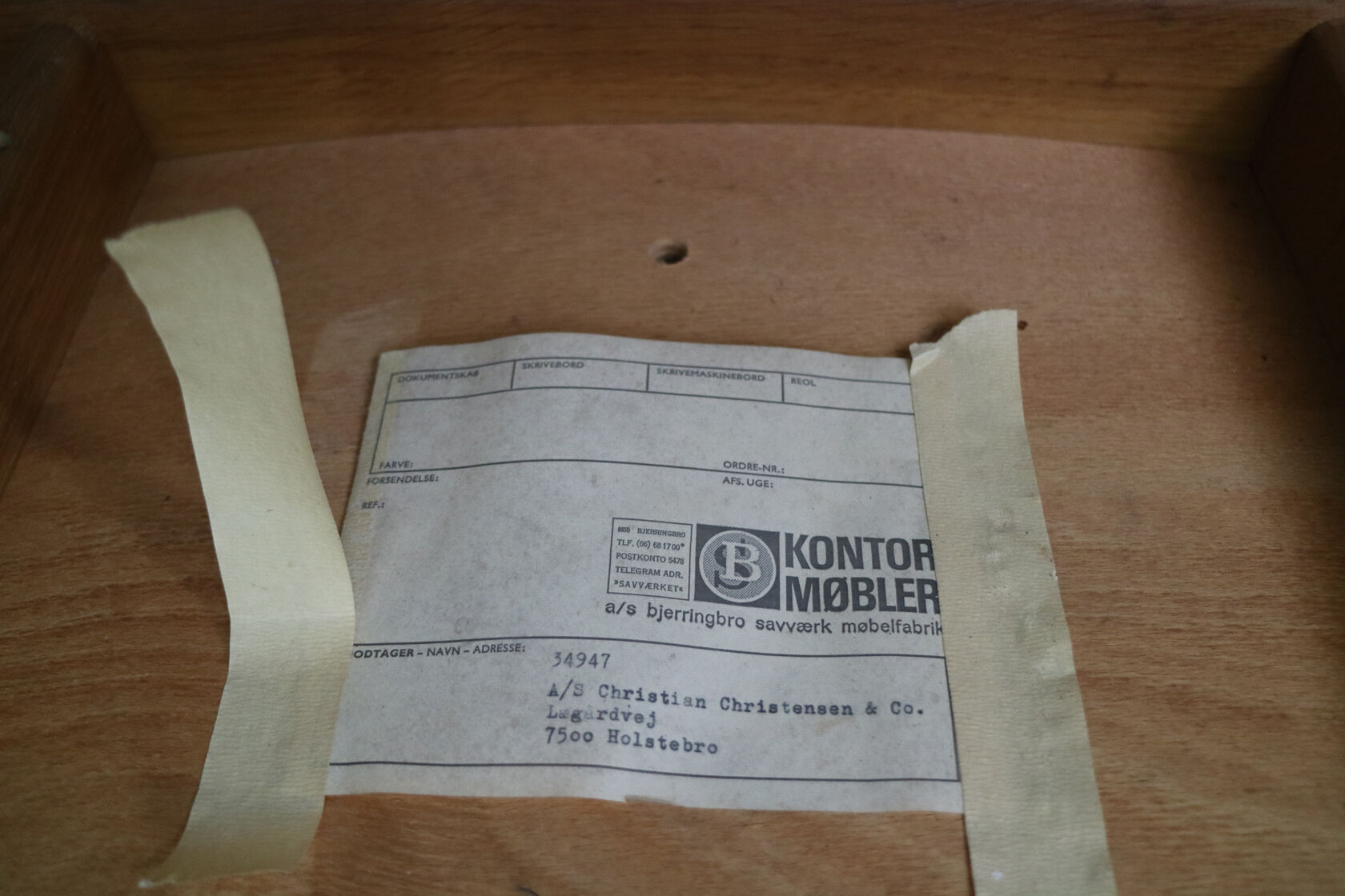 Pair Danish armchair by Bjerringbro Kontormøbler 1960