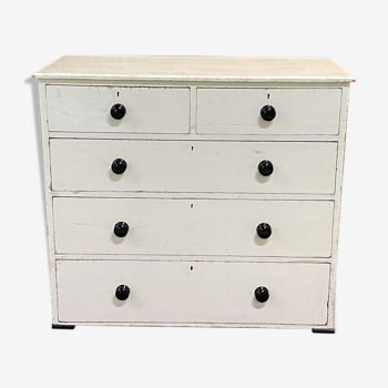 Commode anglaise victorienne - fin XIXème