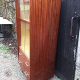 Library display case vintage