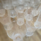 Crystal glass from France 50s/70s