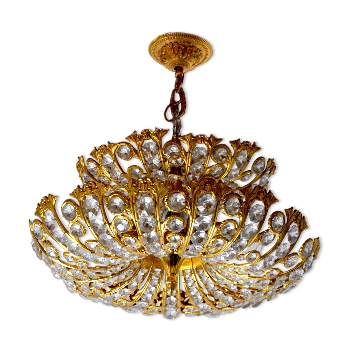 Ernest Palm Lustre for Palwa, 1960, Spain