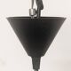 Square glass pendant light by Limburg, Germany circa 1970