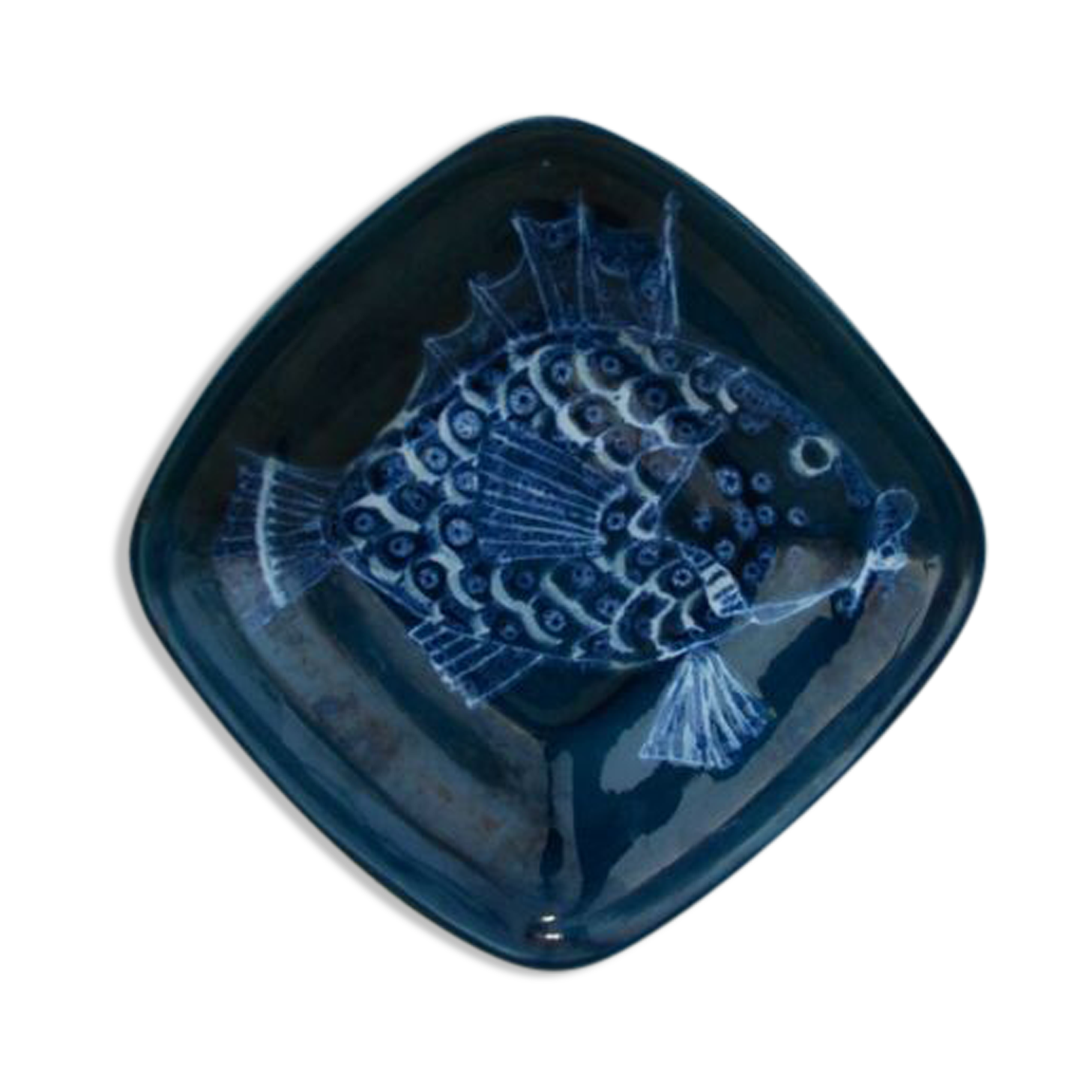 Henri Plisson 1908-2002 signed ceramic